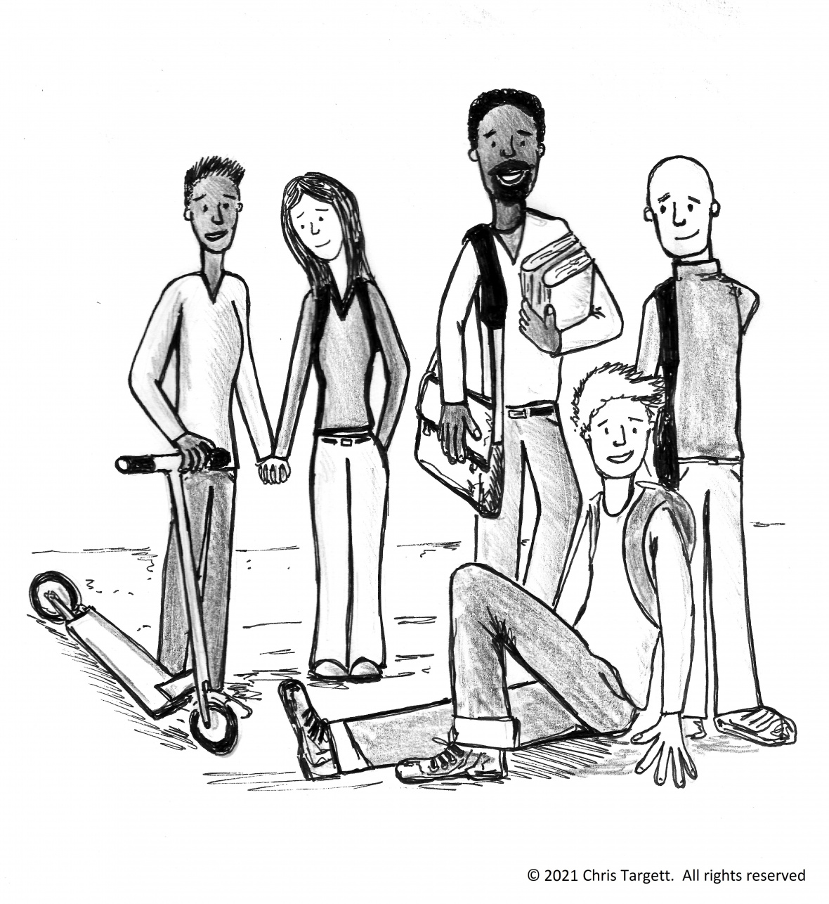 Illustration of people